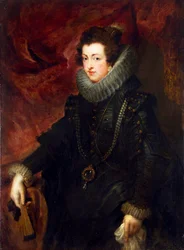 Portrait of Queen Elisabeth of France, Queen consort of Spain