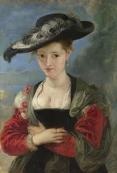 Portrait of Susanna Lunden Le Chapeau de Paille, 1622-1625