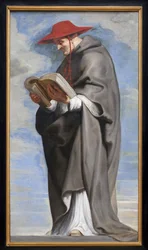 Saint Bonaventure. (Pendant of Saint Francis in ecstasy)