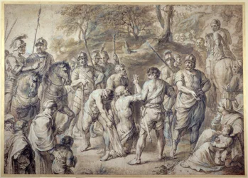 St Andrew led to martyrdom