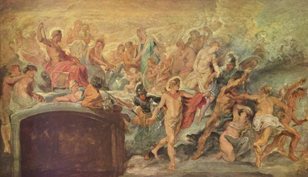 The Council of Gods (Sketch for the Medici Cycle) No. 14