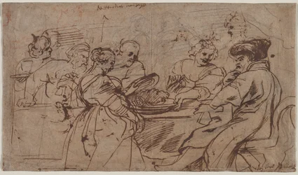 The Feast of Herod (detail)