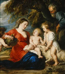 The Holy Family with the Infant Saint John the Baptist