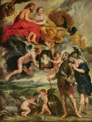 The Medici Cycle: Henri IV Receiving the Portrait of Marie de Medici