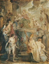 The Mystical Marriage of Saint Catherine