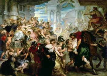 The Rape of the Sabine Women, c.1635-40