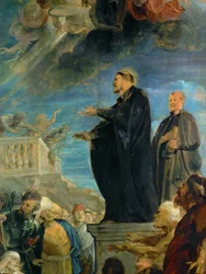 The miracle of Saint Francis Xavier