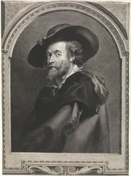 The Painter Peter Paul Rubens (engraving)