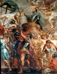 The Triumphal Entrance of Henri IV in Paris (Detail)