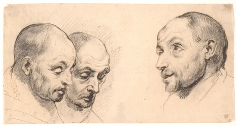 Three Male Heads