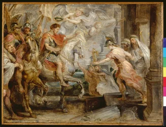 Triumphant Entry Of Constantine Into Rome