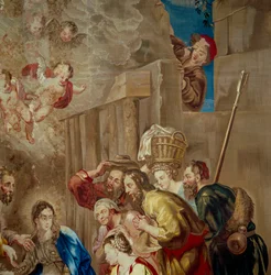 Adoration of the Christ Child (Detail)