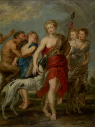 Diana and Her Nymphs on the Hunt, 1627-8