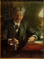 Portrait of the Critic and Writer Georg Brandes