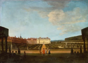 A View of the Garden and Main Parterre of Winchendon House
