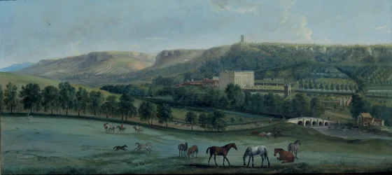 A view of Chatsworth from the south-west