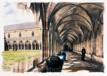 Battle Abbey, 13th century, c1990-2010