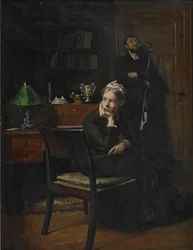 Family Scene in an Interior