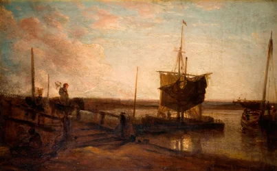 Jetty With Boats