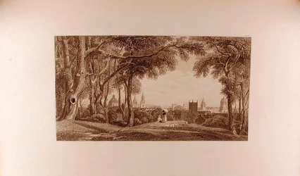View of Oxford from the Castle Mount