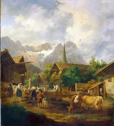 Morning in Partenkirchen (Germany)