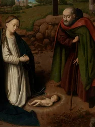 Adoration of the Christ-Child (detail)