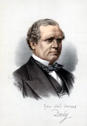 Edward Henry Stanley, 15th Earl of Derby, Prime Minister of the United Kingdom, c. 1890