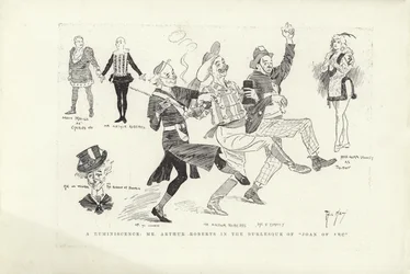 A Reminiscence, Mr Arthur Roberts in the Burlesque of Joan of Arc