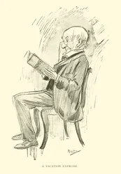 Cartoon by Phil May, from the 1890s