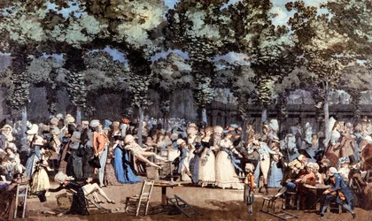 Fest at the Palais Royal, Paris
