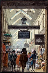 The Passage des Panoramas in Paris