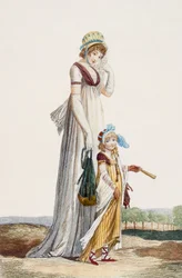 Young Mother and Child