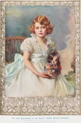 Princess Elizabeth, aged 7
