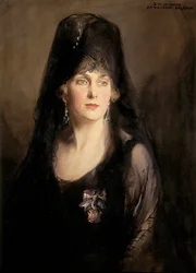 Portrait of Victoria Eugenia of Battenberg