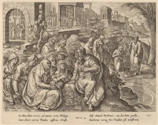 Saint Paul Speaks to the Women of Philippi by a River
