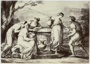 A. Kauffman, Rebecca at the Wall