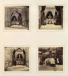 Alhambra and Court of Lions, View in South Transept