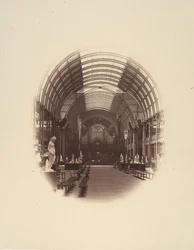 View in Central Hall, Art Treasures Exhibition, Manchester