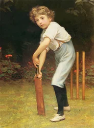 Captain of the Eleven, c.1889