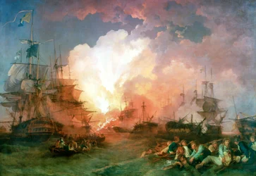 The Battle of the Nile, 1800
