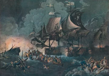 The Glorious First of June, c1795