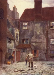 Back of Queens Head Inn, Southwark