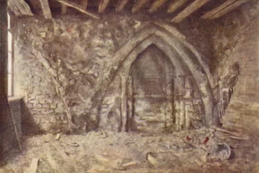 Medieval Arches, Ireland Yard, Blackfriars, 1900