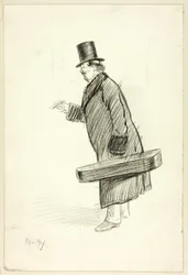 Man with Violin Case