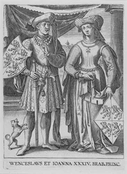 Wenceslaus I, Duke of Luxembourg and Joanna, Duchess of Brabant, ca. 1600