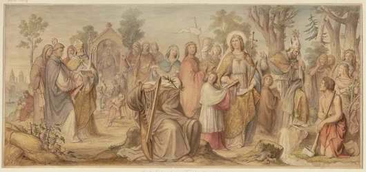 The Introduction of the Arts into Germany through Christianity
