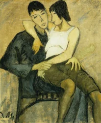 Seated Couple