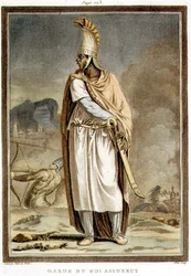 A Guard of King Ahasuerus, costume for 