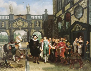 The Farewell of Van Dyck