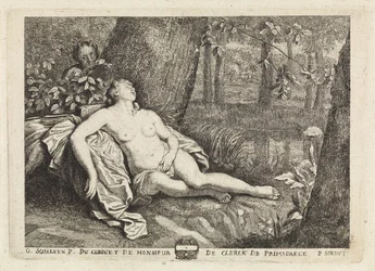 Sleeping Nymph Spied on by a Satyr